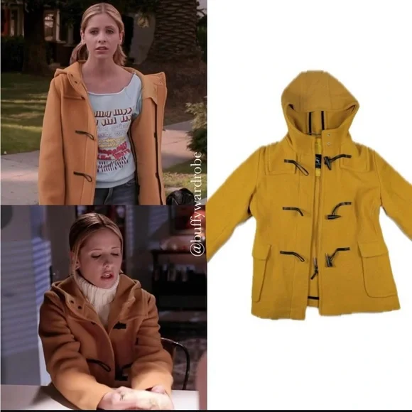 Burberry | Jackets & Coats | Burberry Mustard Pea Coates Seen On